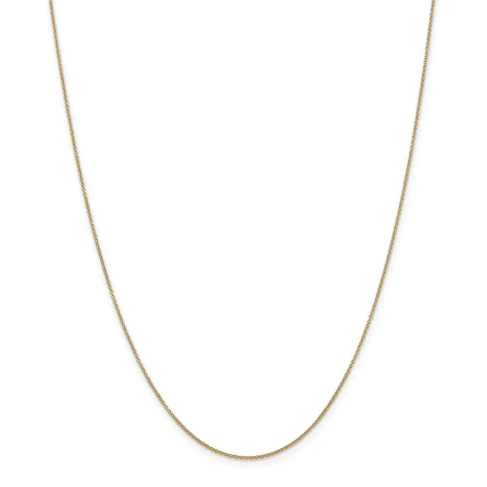 14k Yellow Gold & CZ Textured Italy Map (32mm) Necklace