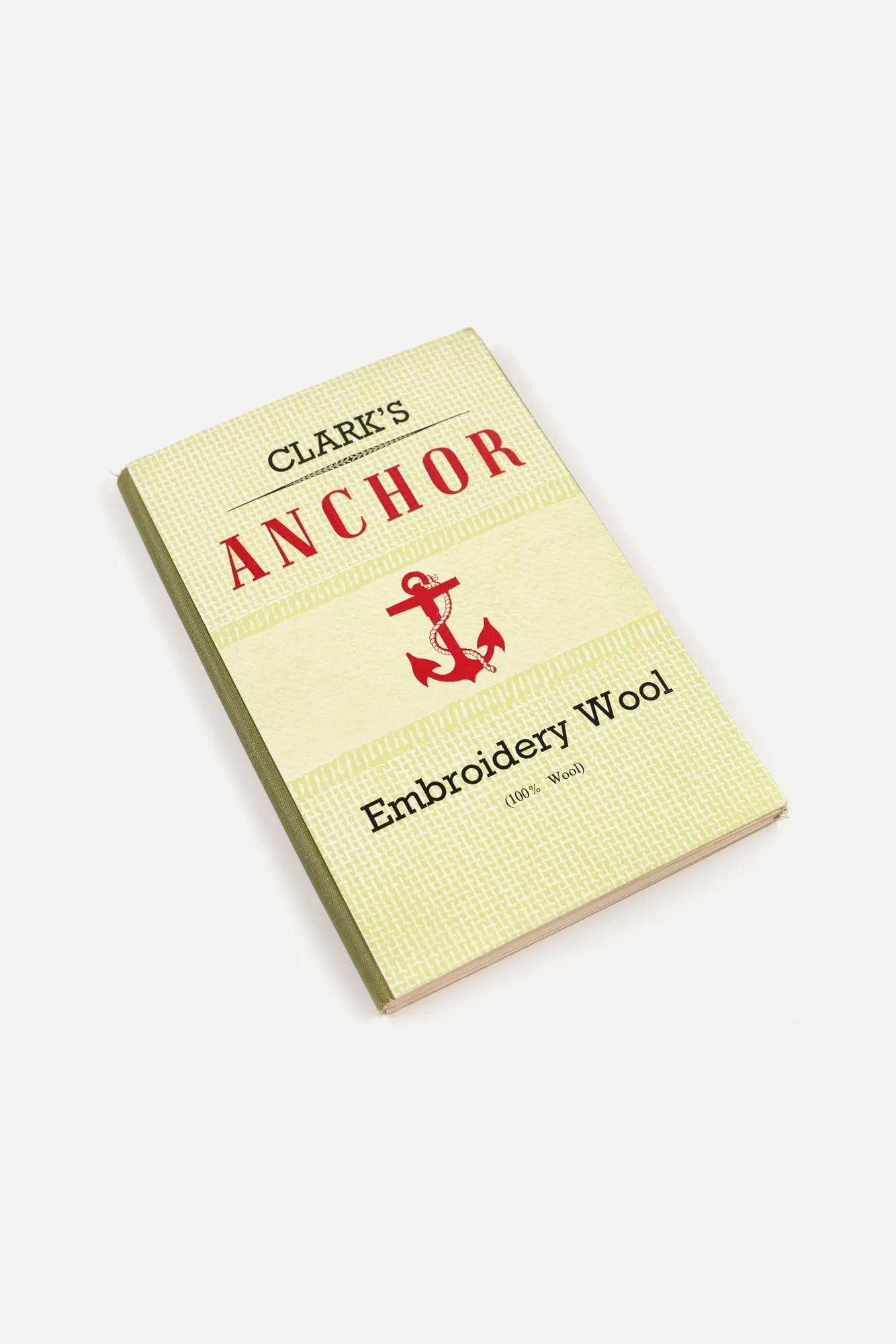 1960s Clarks Anchor Embroidery Wool Colour Book