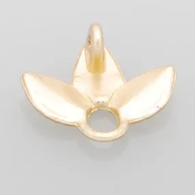 2013-2014 Fashion 14*13MM  lovely modern charms,Leaf,Matte Gold,suit for necklace/bracelet/earring ect,sold 10pcs per pkg