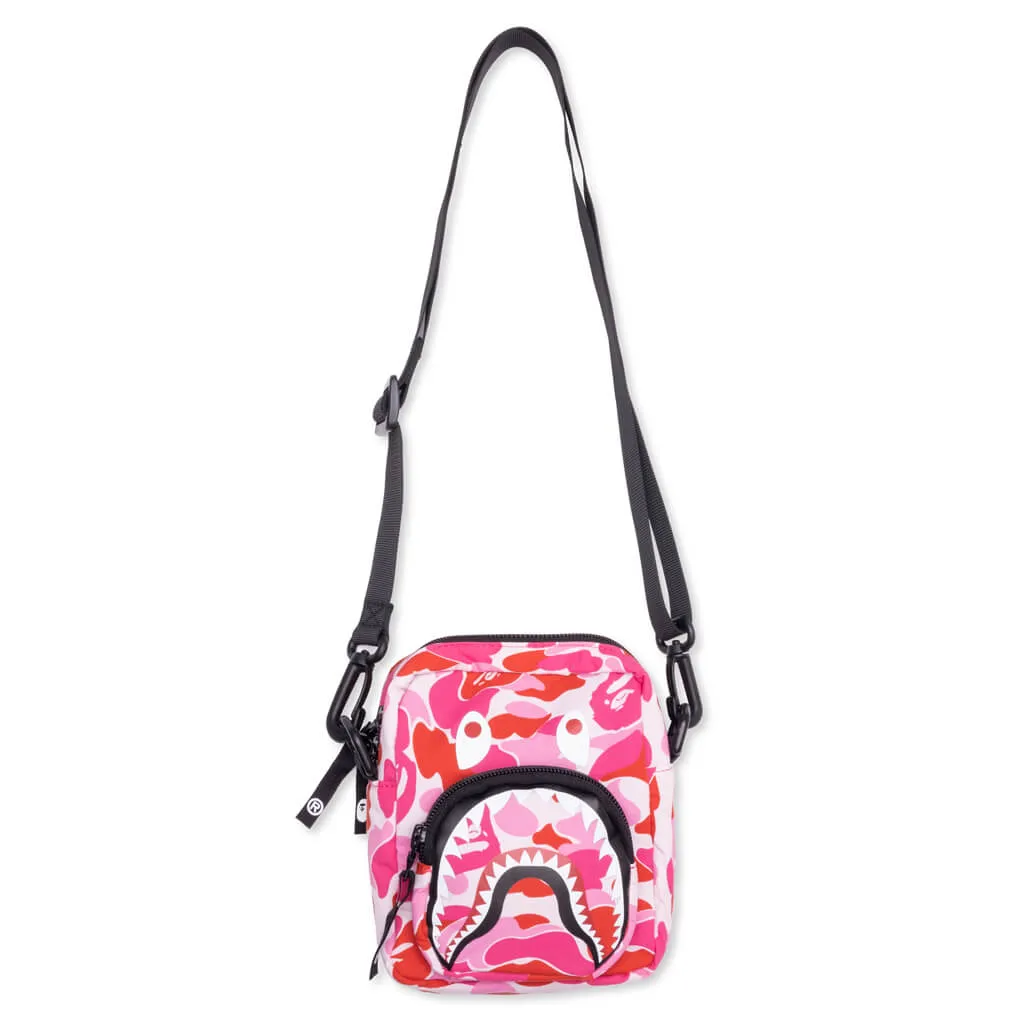 ABC Camo Shark Mini Bag - Pink