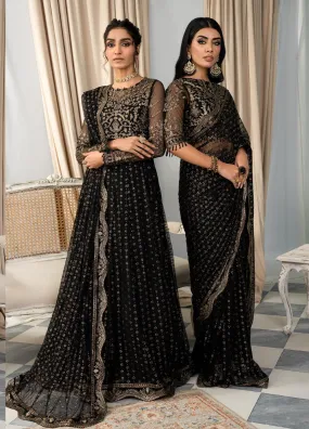 Afsanah by Zarif Embroidered Net 3 Piece Unstitched Suit ZF24AF ZAF-02 MUSKAAN