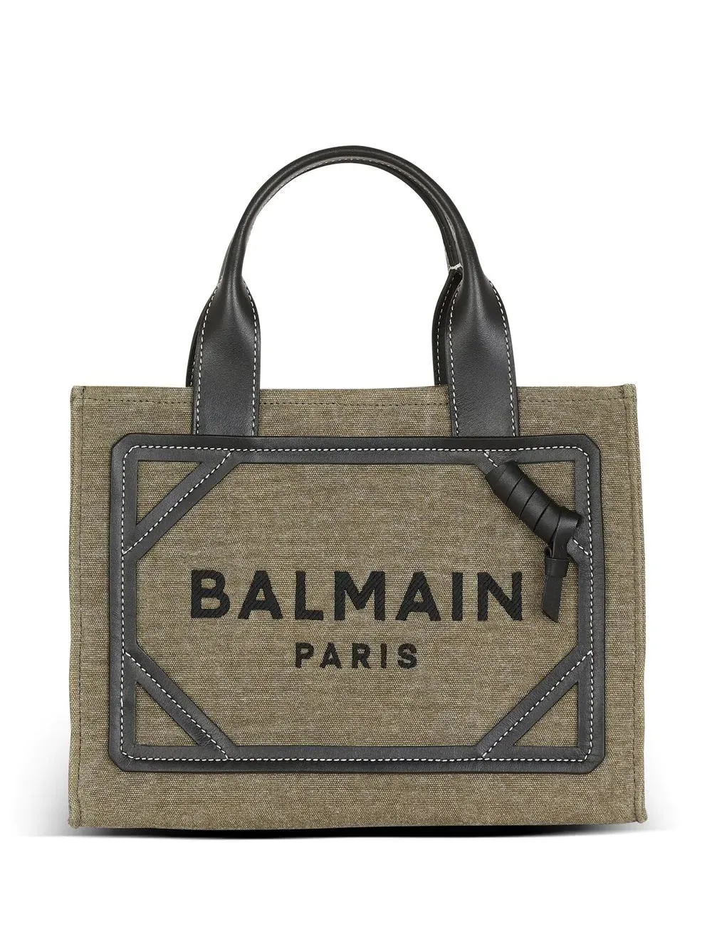 Balmain B-Army 42 logo tote bag