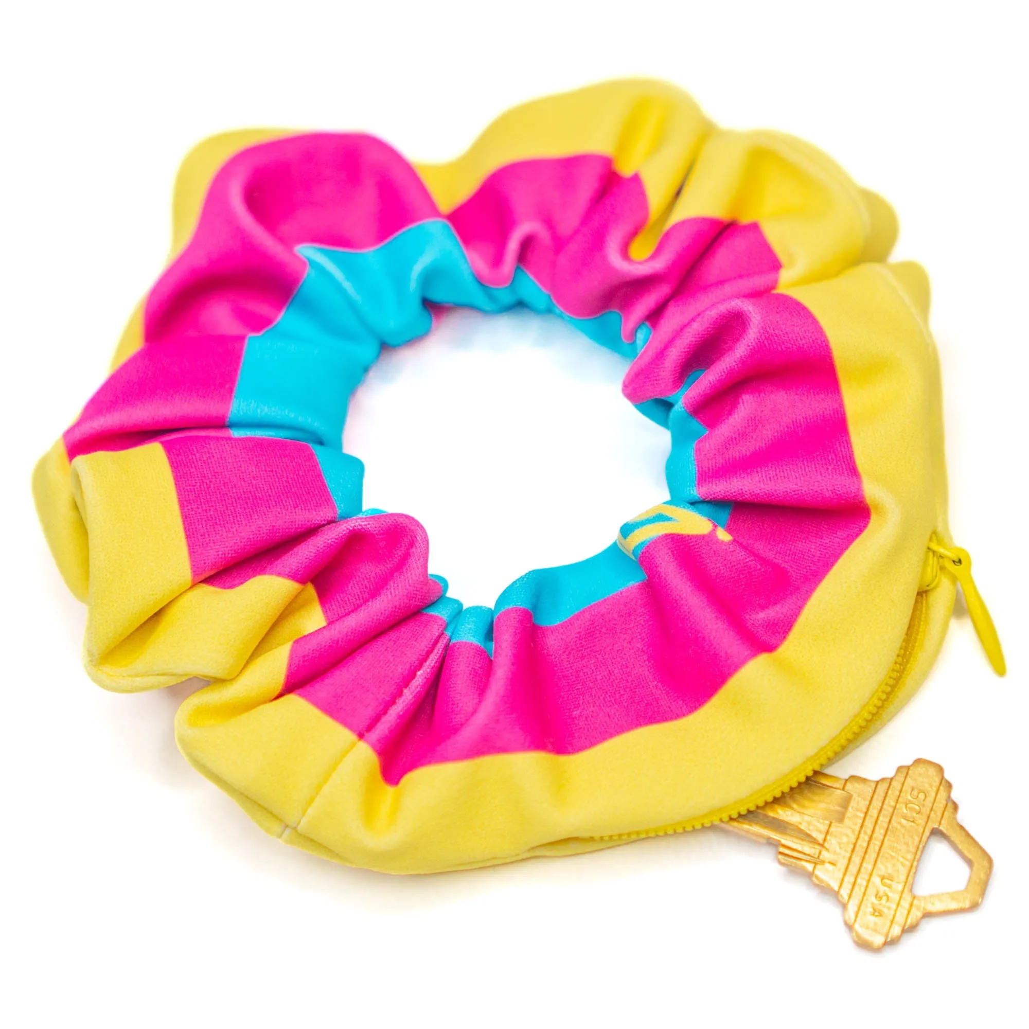 Barbara Girl Zipper Scrunchie