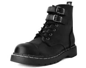 Black 2-Buckle Anarchic Boot