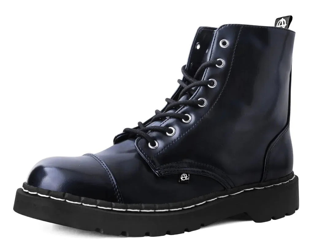 Black Oil Haze 7-Eye Anarchic Boot