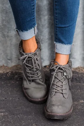 Blowfish Comet Booties- Grey