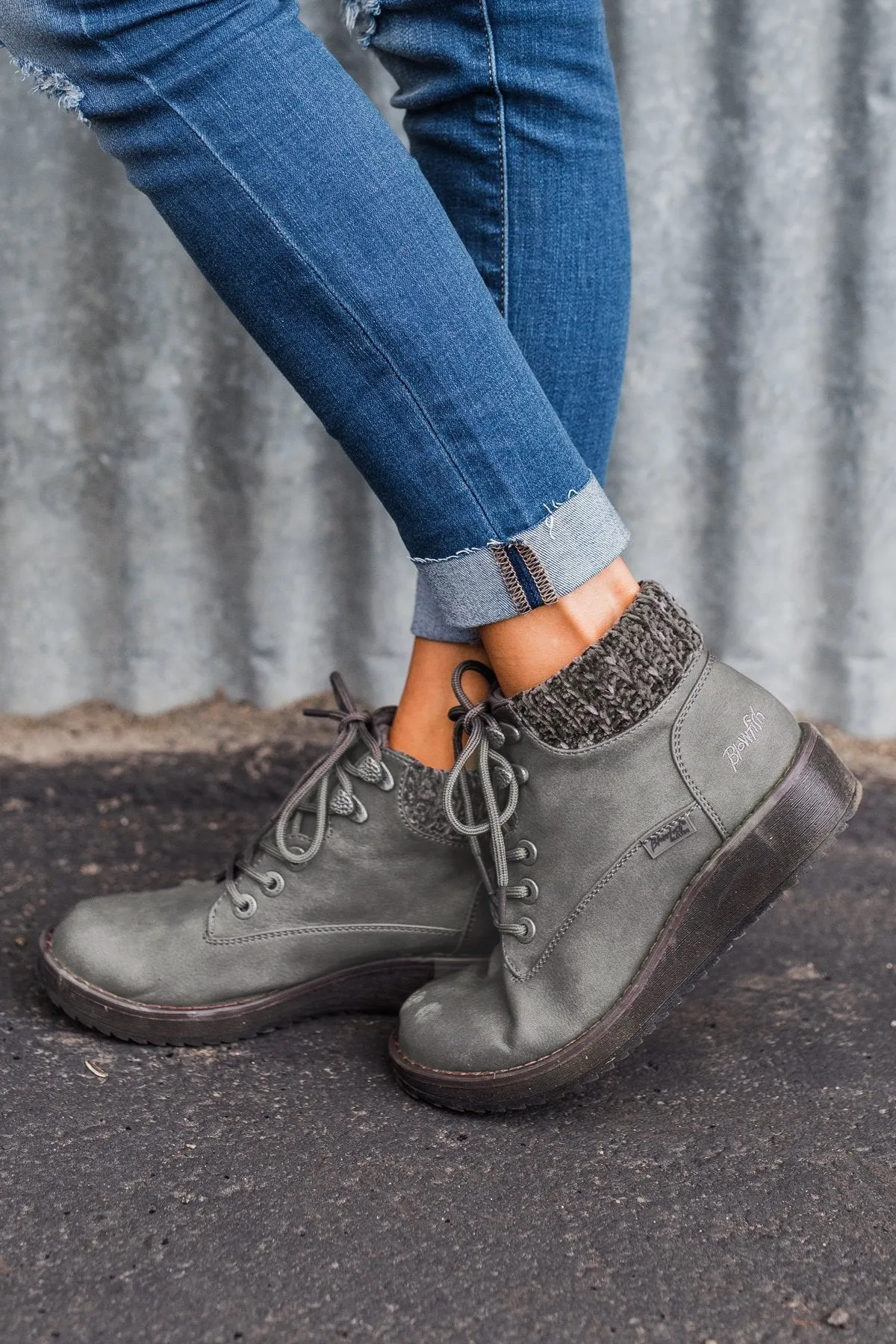 Blowfish Comet Booties- Grey