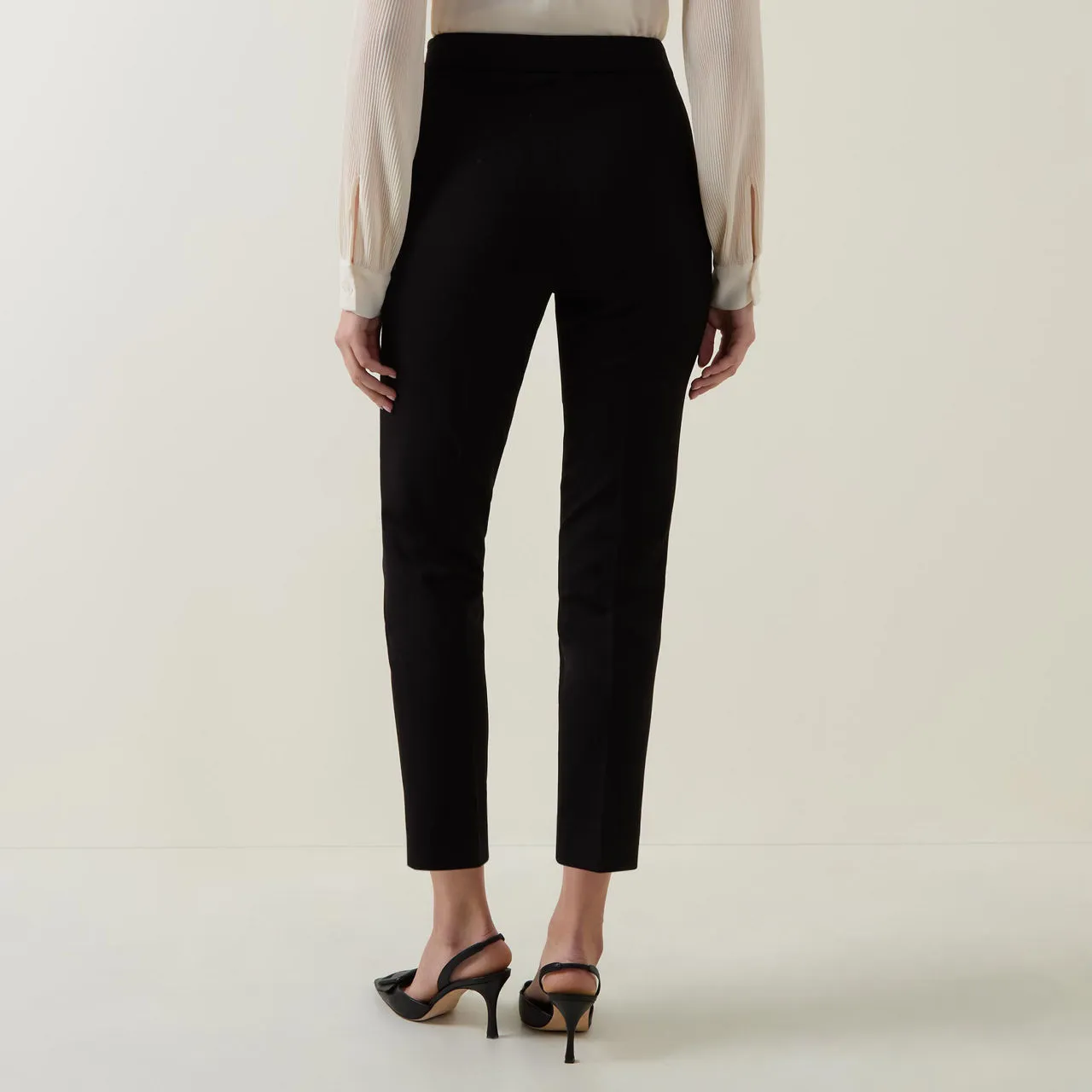 BOSS Tilunara Tapered Trousers - Black