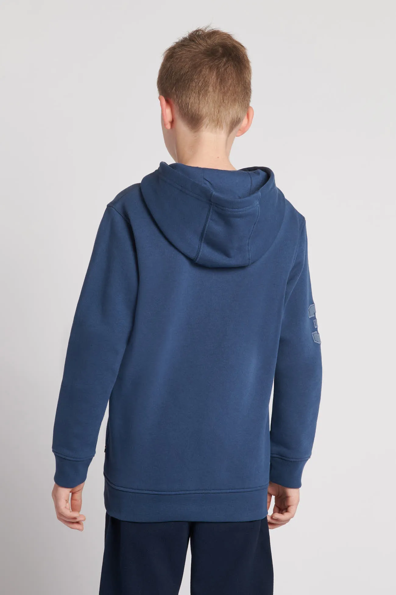 Boys Player 3 Hoodie in Dark Denim