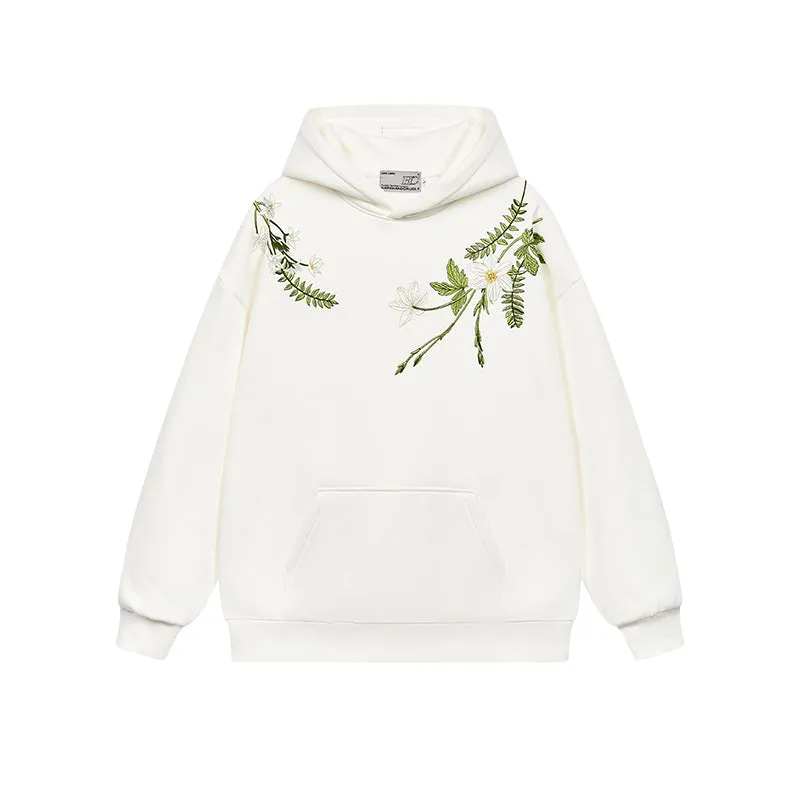 Brenches Embroidered Oversized Hoodie