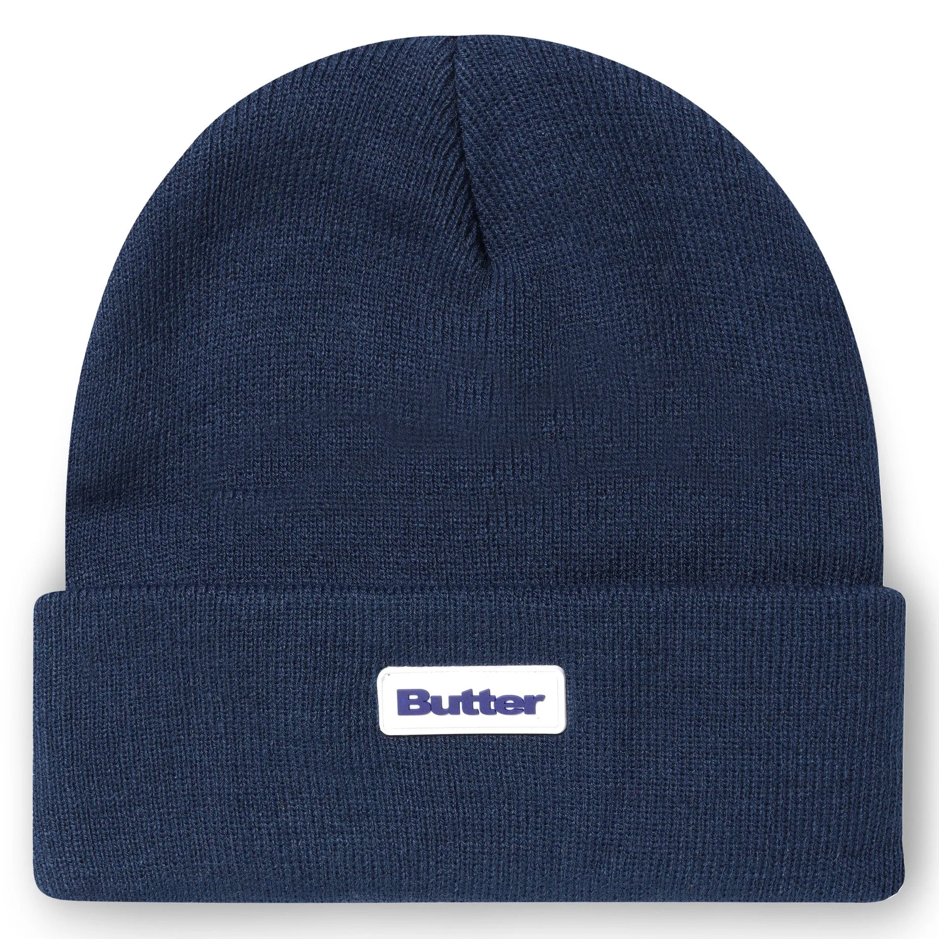 Butter Goods Tall Cuff Beanie Navy Q124