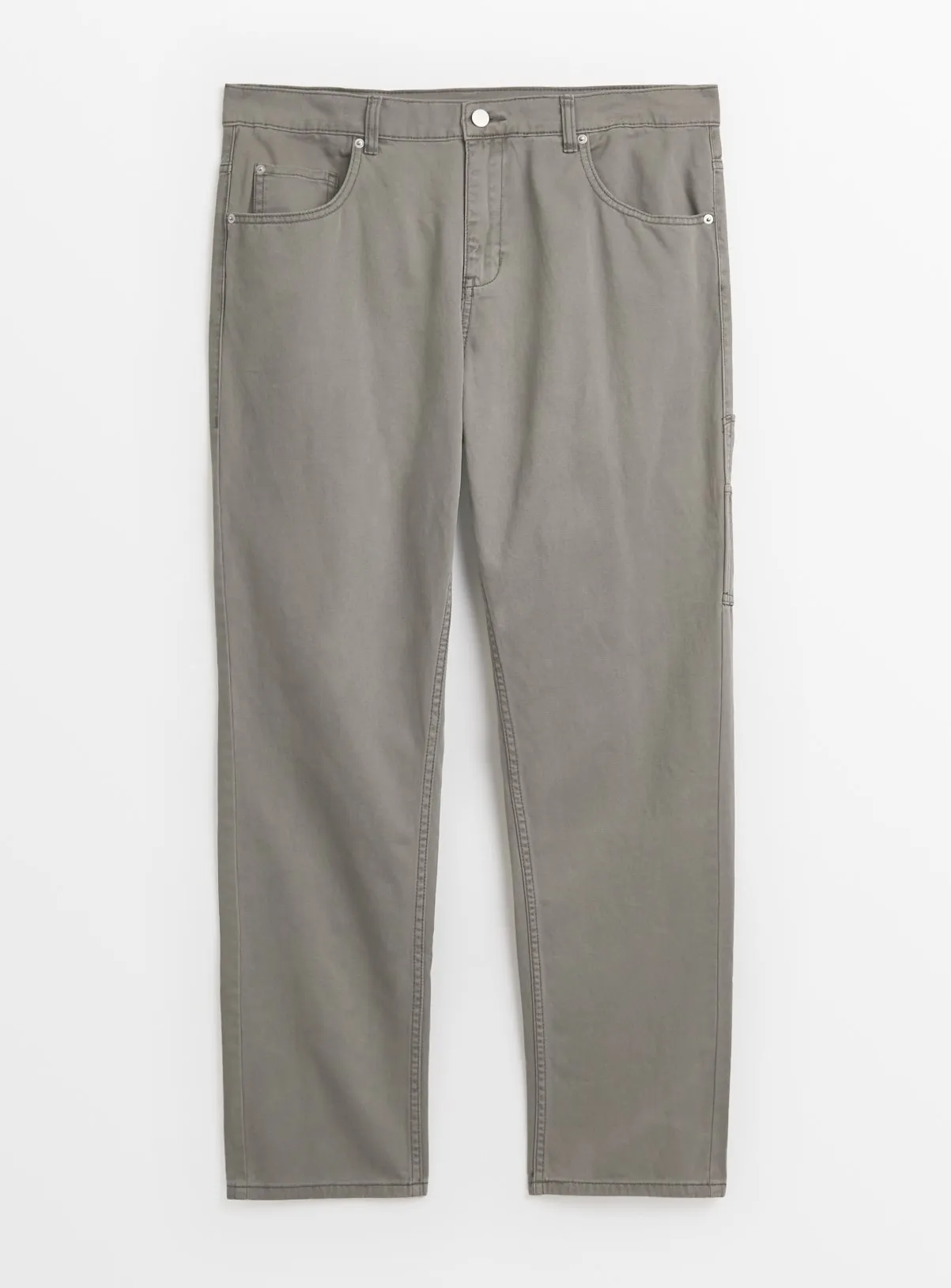 Buy Grey Relaxed Carpenter Trousers  42R | Trousers | Tu