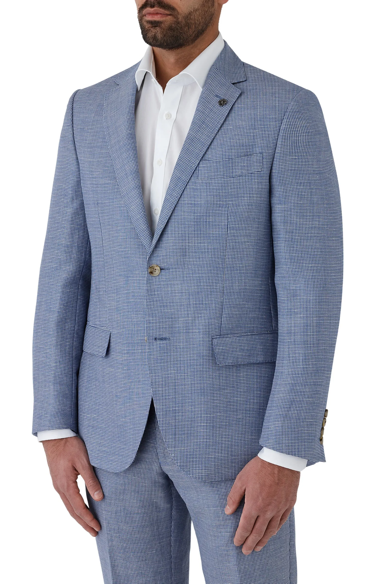 Cambridge - Morse/Interceptor Suit - Blue Linen