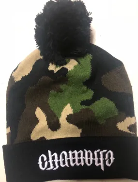 Camo Chamorro Pom Pom Beanies (limited)