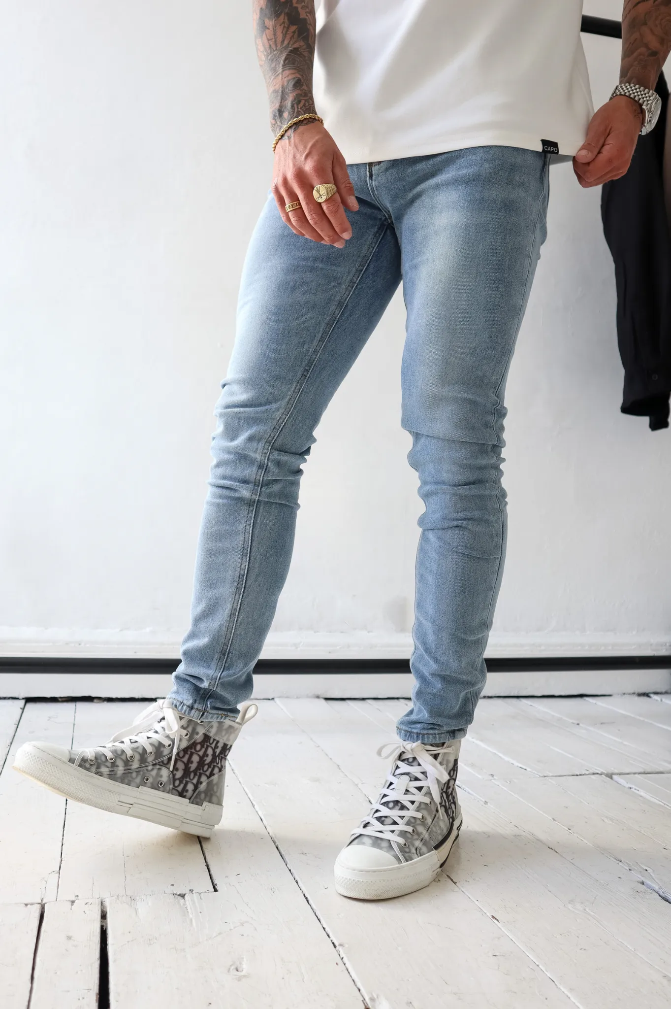 Capo Slim Fit Denim Jeans - Blue