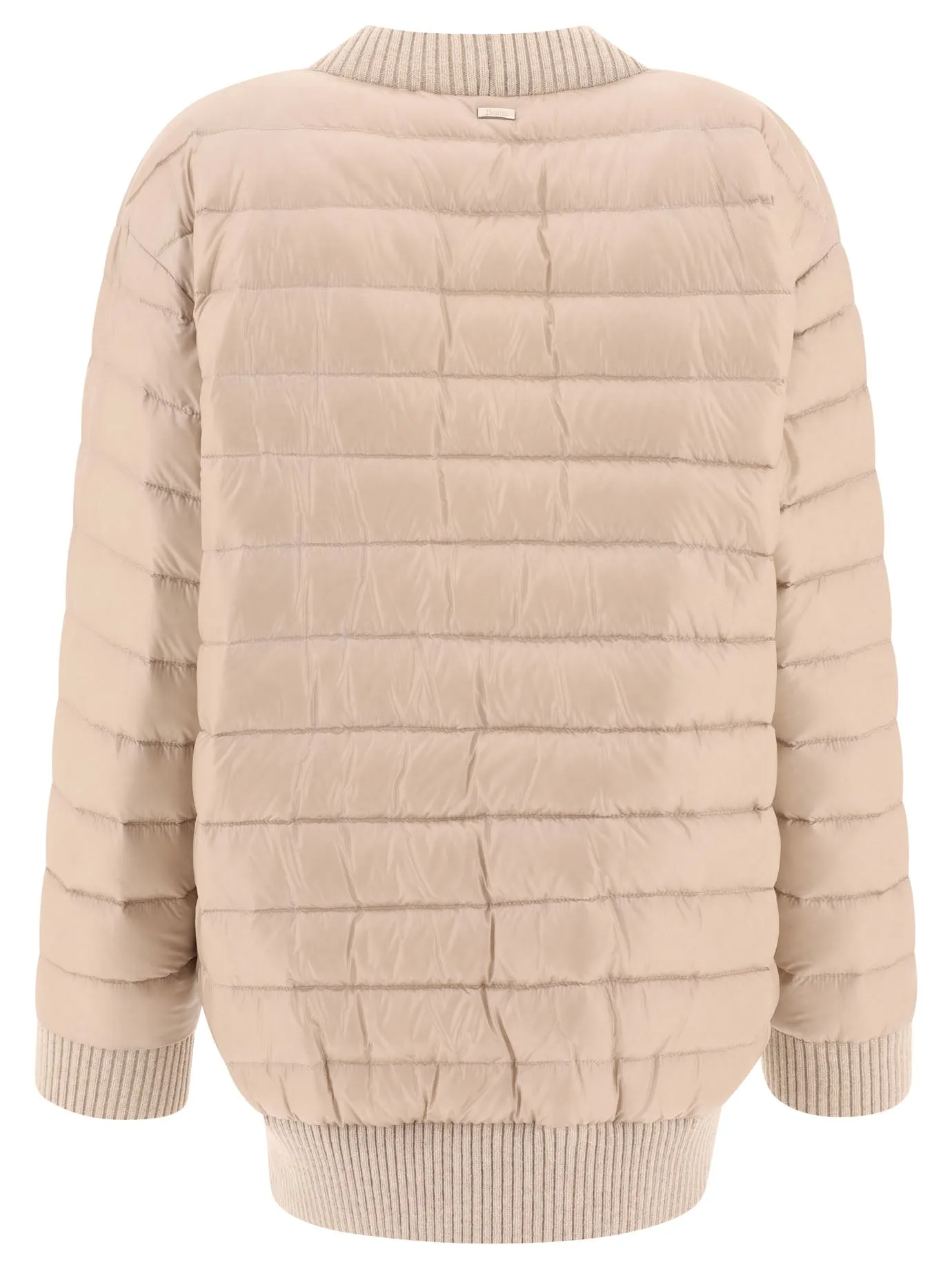 CARDIGAN-STYLE DOWN JACKET