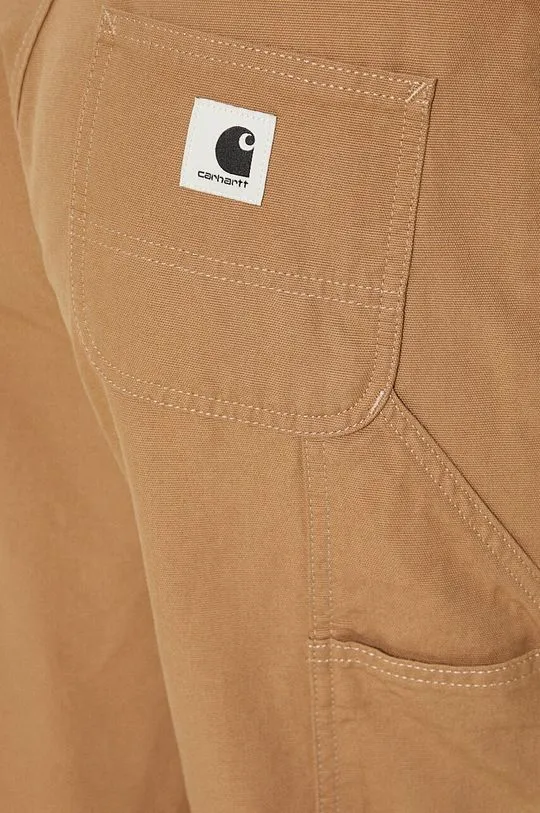 Carhartt WIP cotton trousers Pierce Pant Straight beige color I032966.2FS02