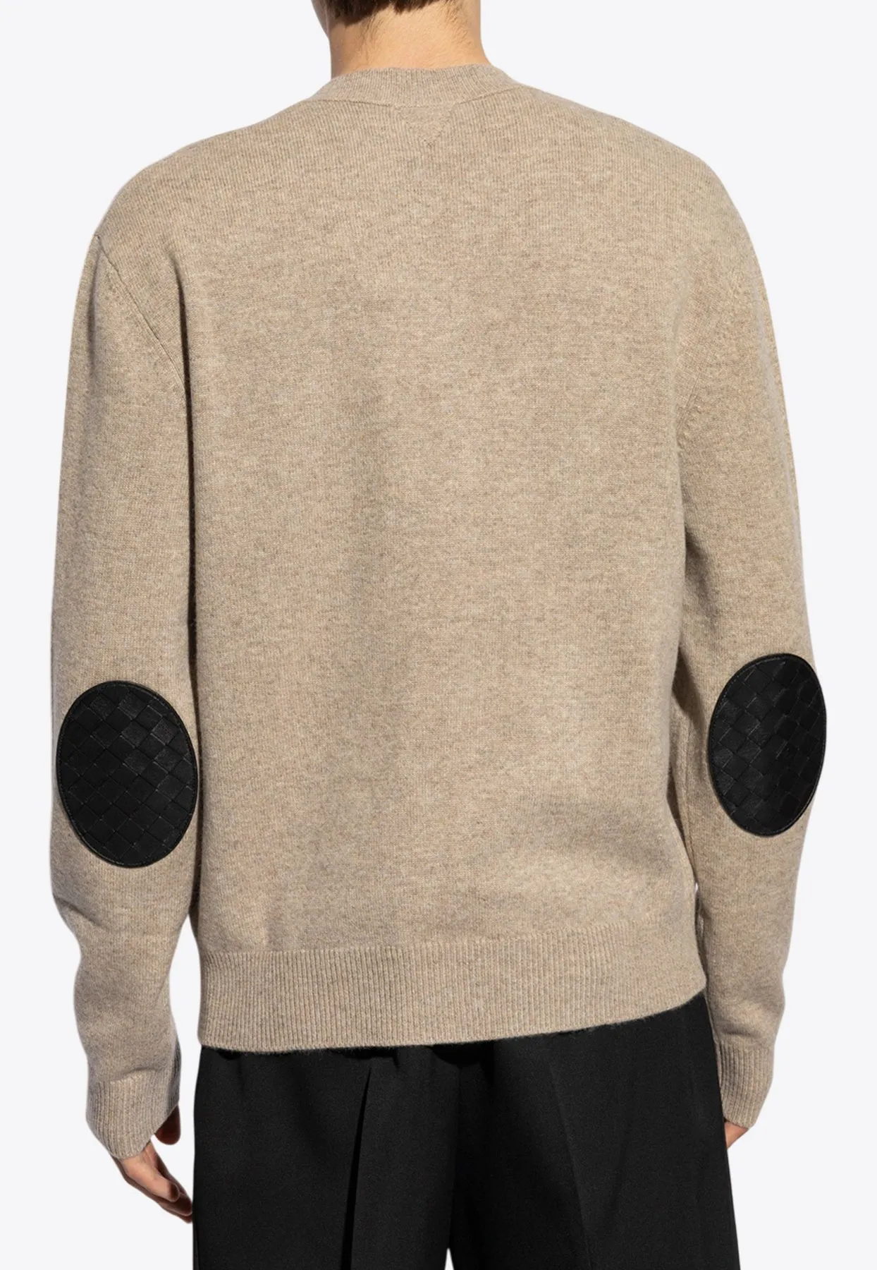 Cashmere-Blend Crewneck Sweater