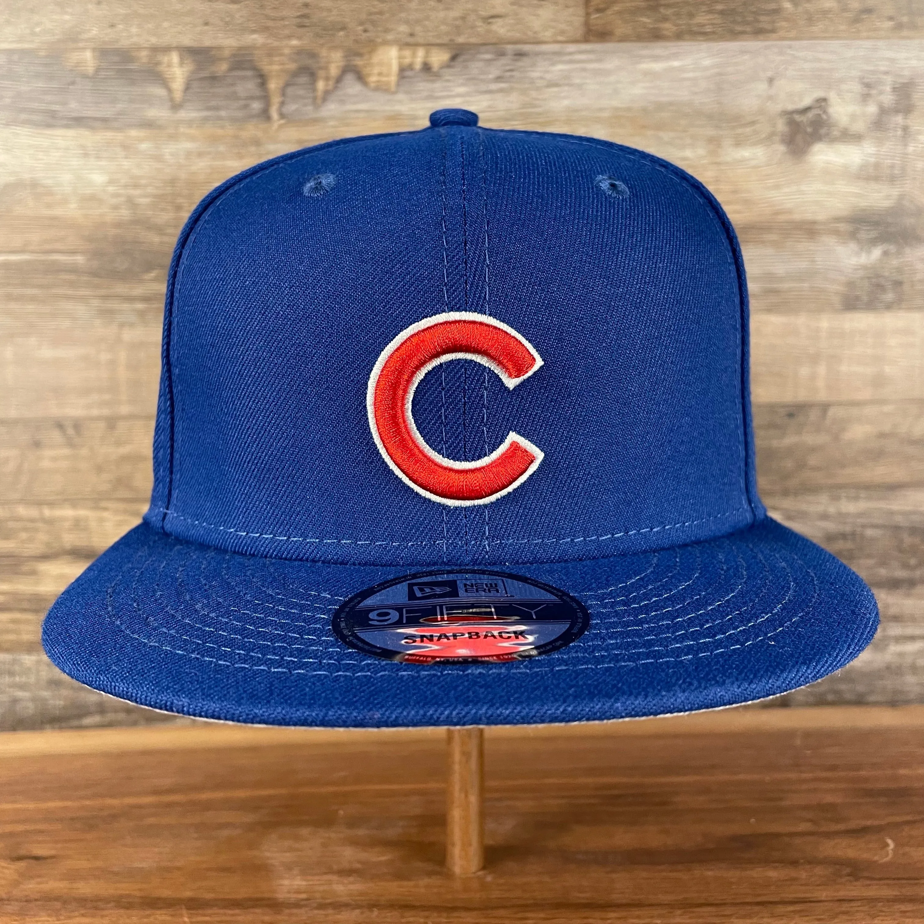 Chicago Cubs Patch Up 1990 All Star Game Side Patch Gray Bottom 9Fifty Royal Snapback Hat