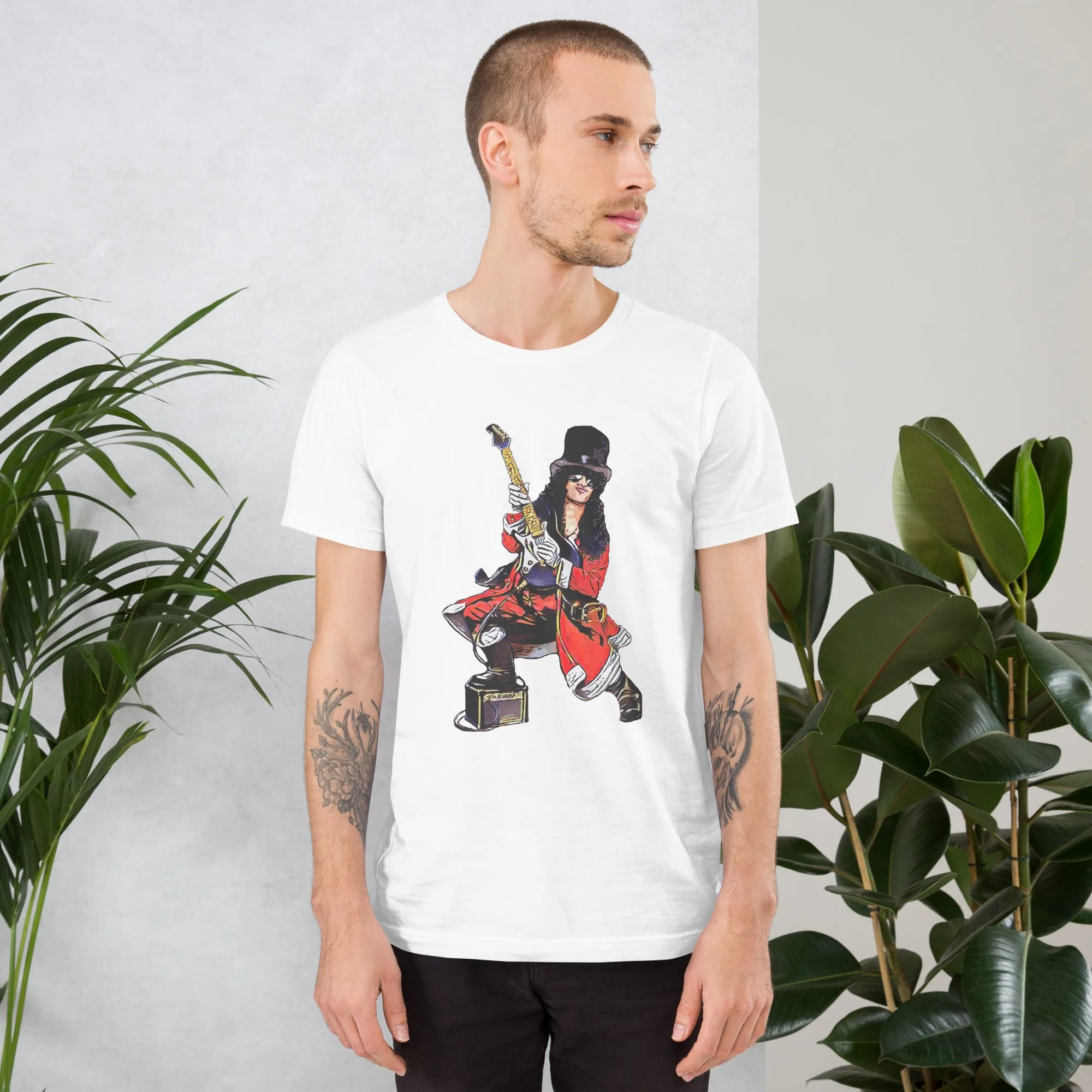 Christmas Rockstar Short-Sleeve Unisex T-Shirt