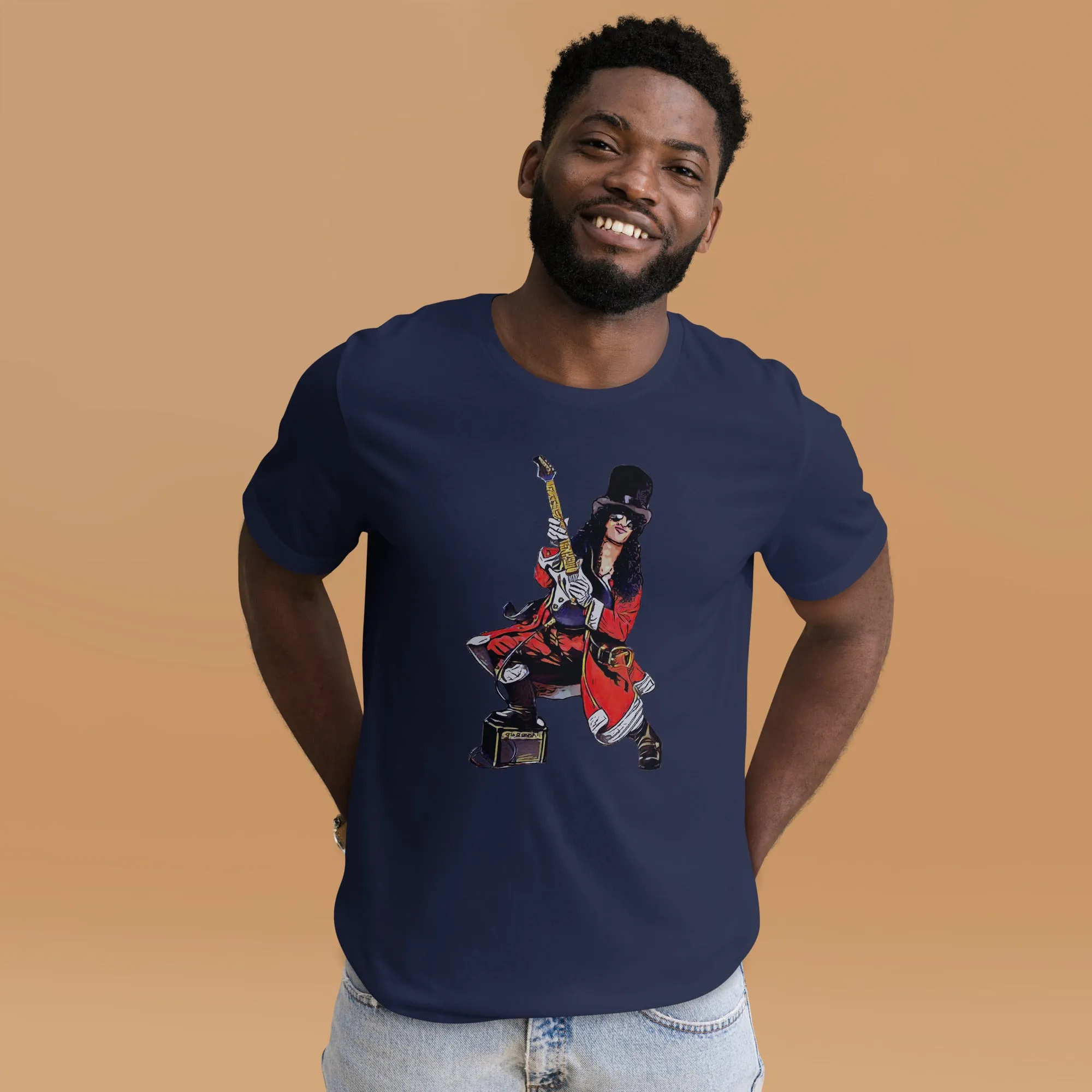 Christmas Rockstar Short-Sleeve Unisex T-Shirt