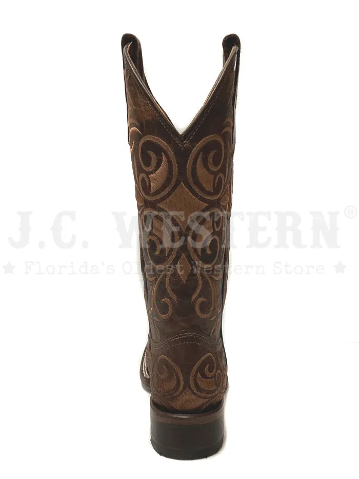 Circle G L5795 Ladies Embroidery Boot Honey