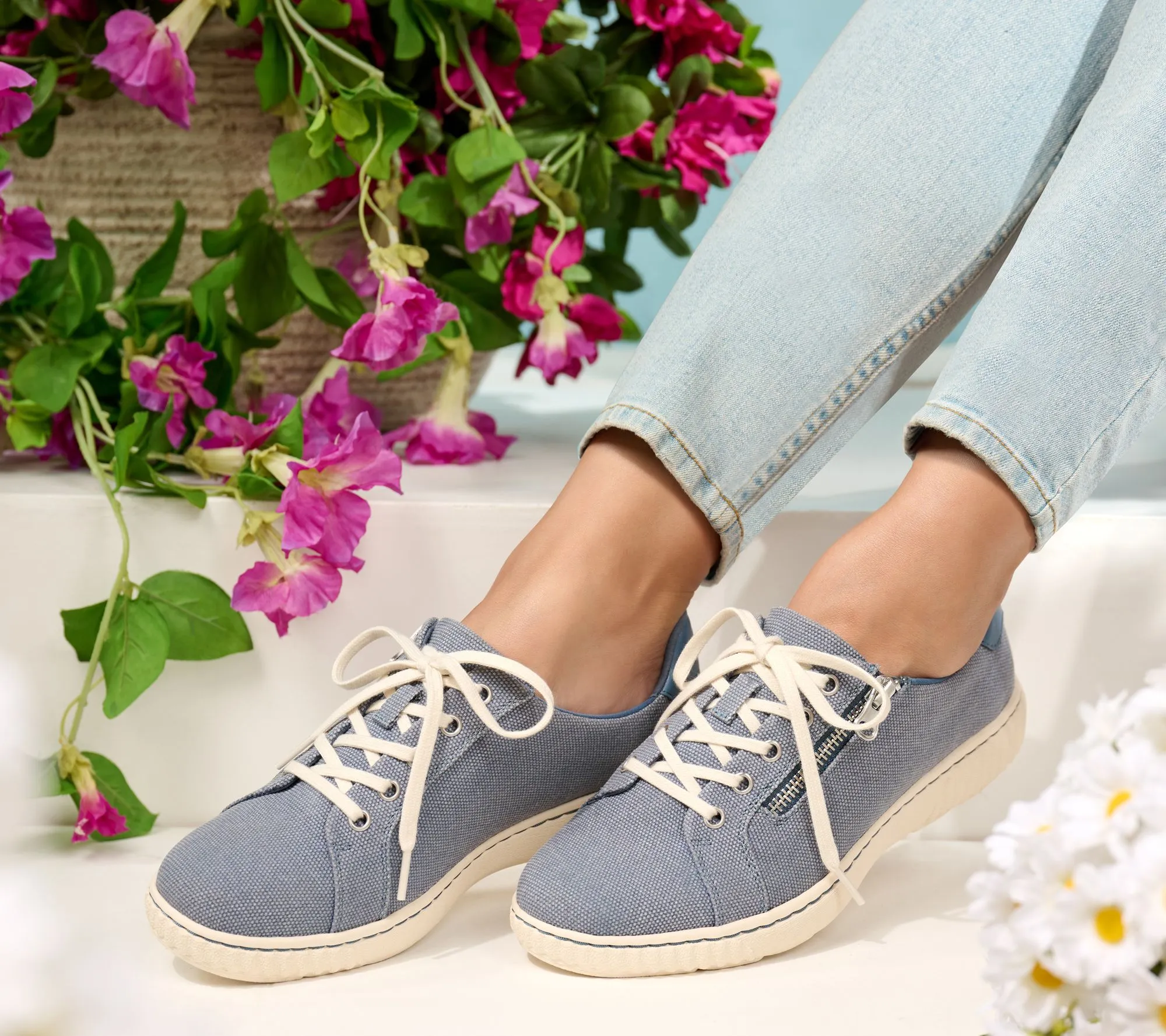 Clarks Collection Lace-Up Sneakers- Caroline Echo