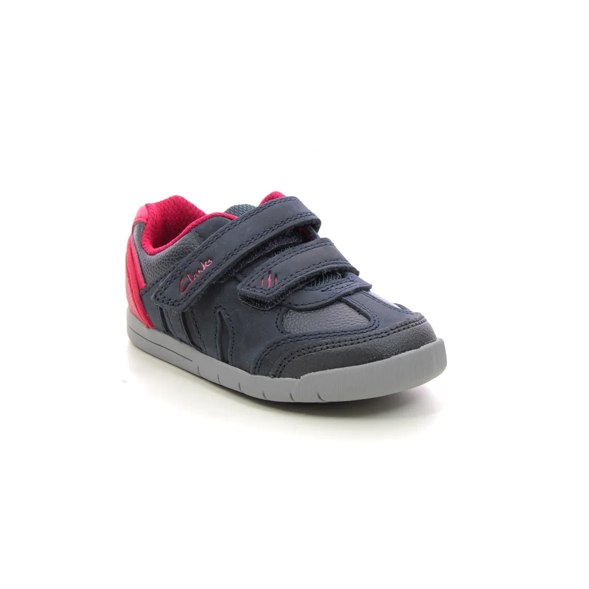 Clarks - Rex Play Quest 261614406f - F Fit (navy Leather)