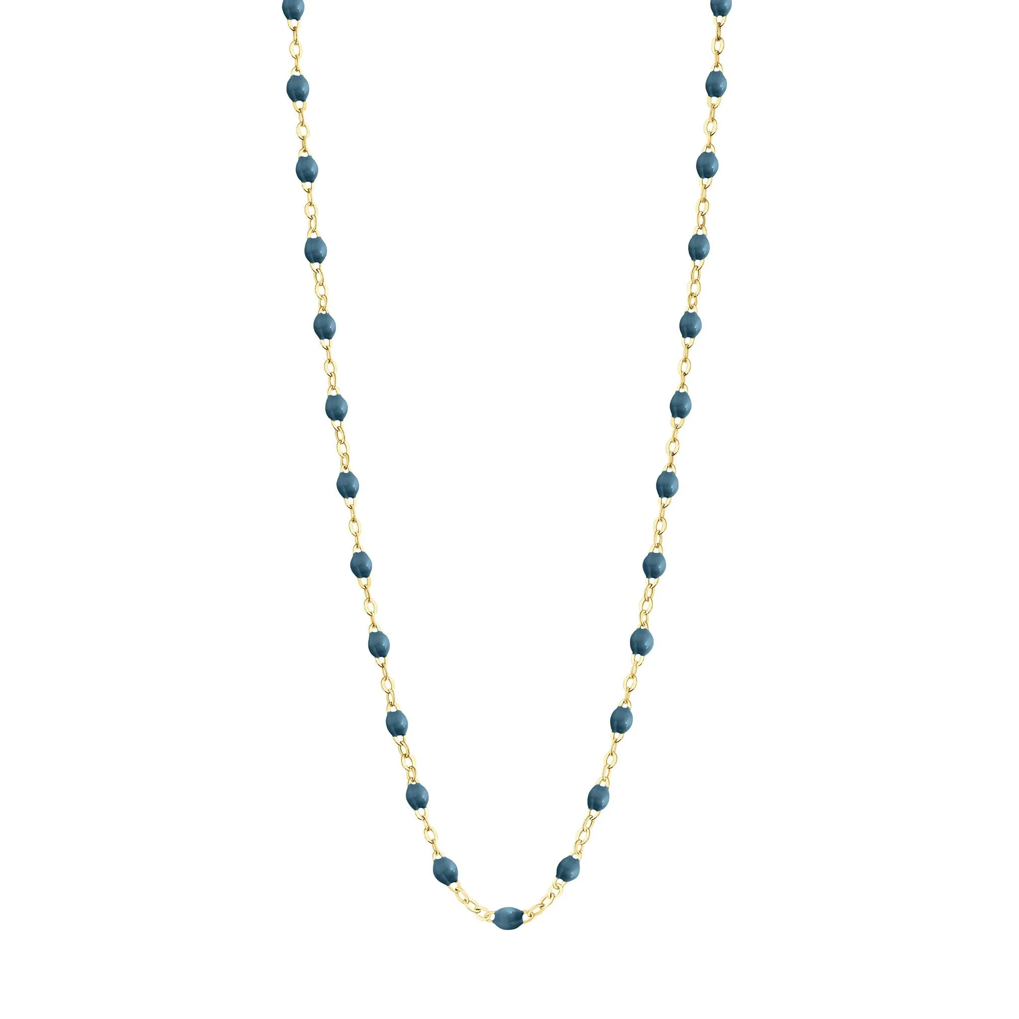 Classic Gigi Jeans necklace, Yellow Gold, 17.7