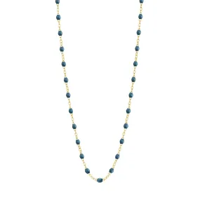 Classic Gigi Jeans necklace, Yellow Gold, 17.7