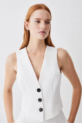 Clean Tailored Waistcoat | Karen Millen