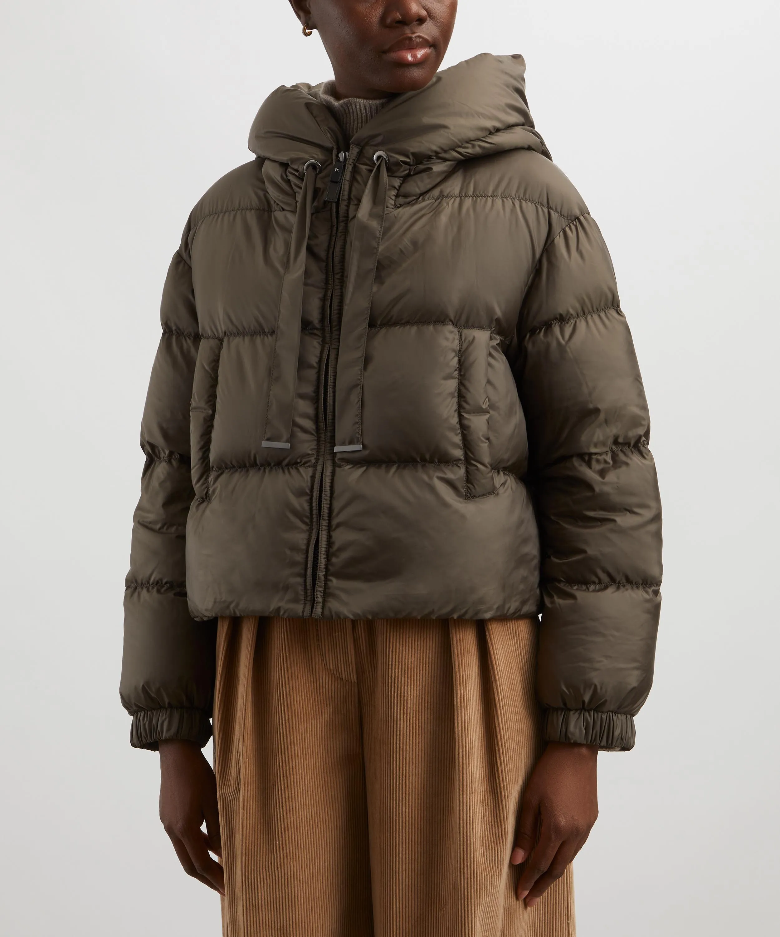 Cropped Down Jacket