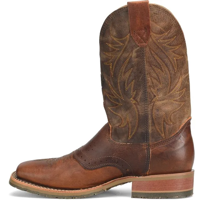 Double H Men's 11'' Feller Work Western Boot - Brown DH4653