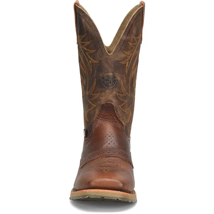 Double H Men's 11'' Feller Work Western Boot - Brown DH4653