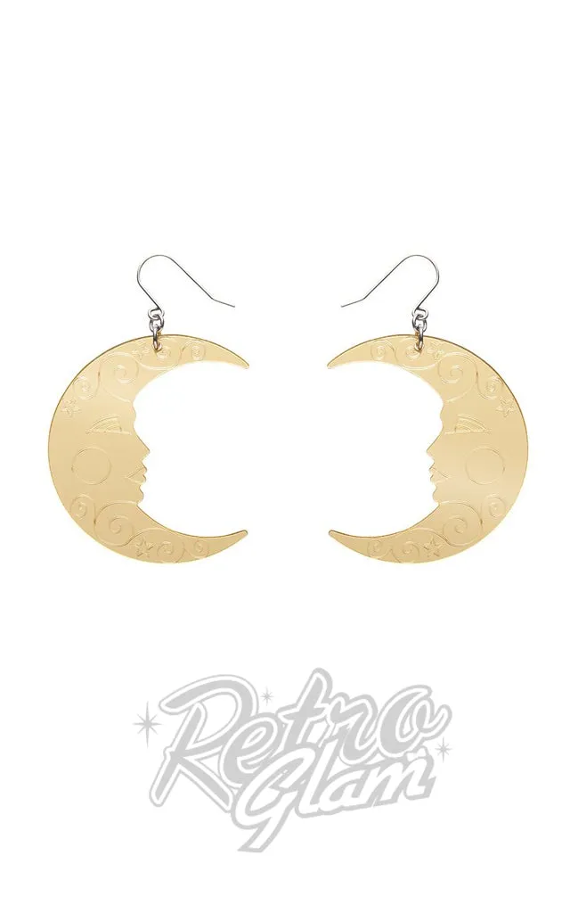 Erstwilder Spellbound Moons & Hearts Earrings