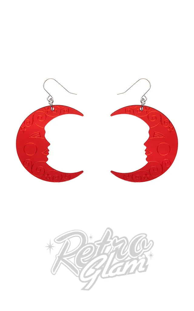 Erstwilder Spellbound Moons & Hearts Earrings