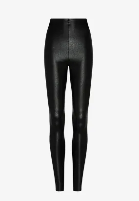 Faux Leather Leggings Black