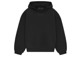 Fear of God Essentials Chest Logo Hoodie Jet Black/Jet Black