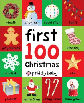 First 100 Christmas Words Board Book