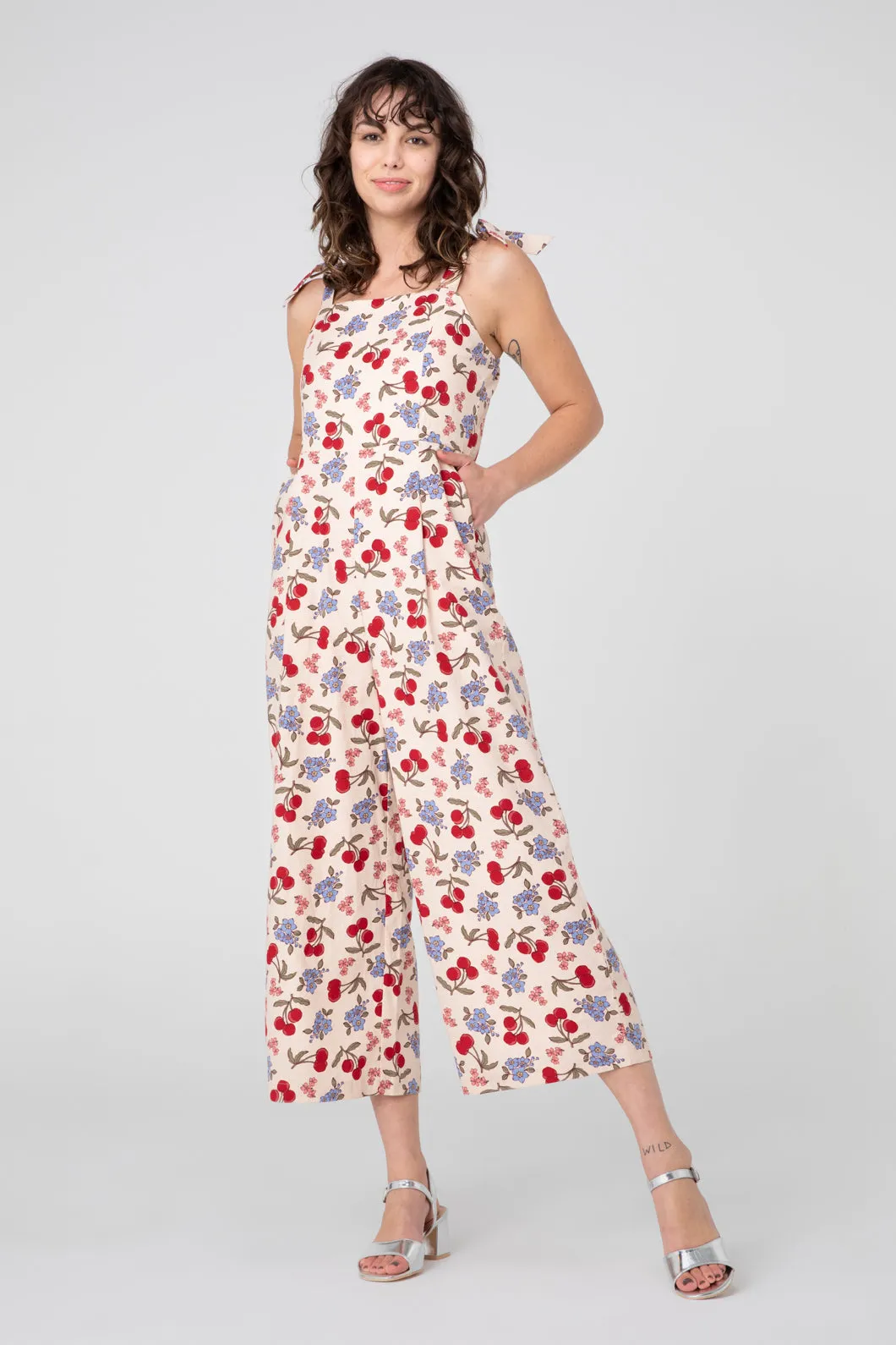 French Cherry Jumpsuit