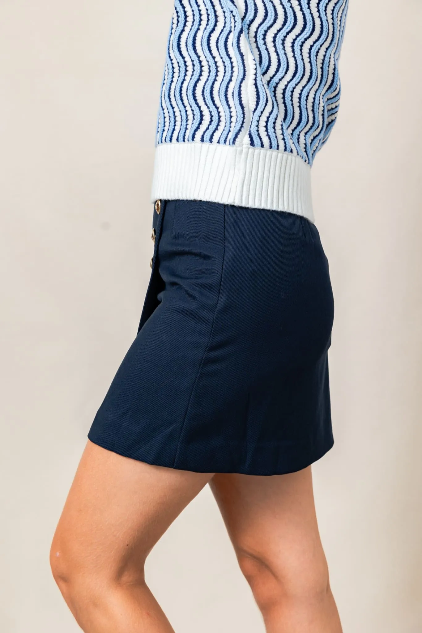 French Connection Florence Twill Mini Skirt