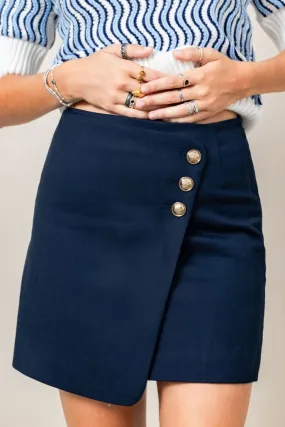 French Connection Florence Twill Mini Skirt