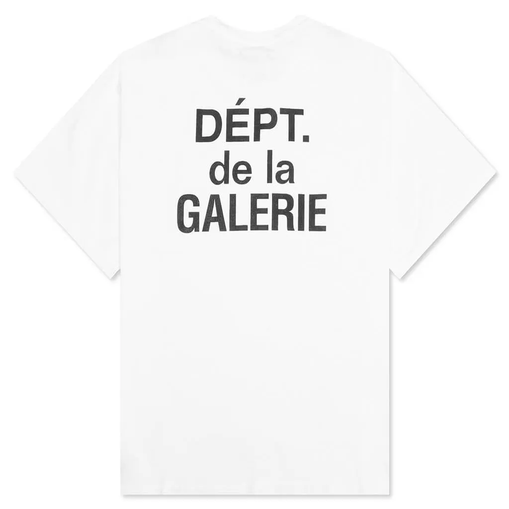 French Tee - White