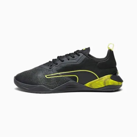 Fuse 2.0 Hyperwave Men's Training Shoes | PUMA Black-Yellow Burst | PUMA SHOP ALL PUMA | PUMA 