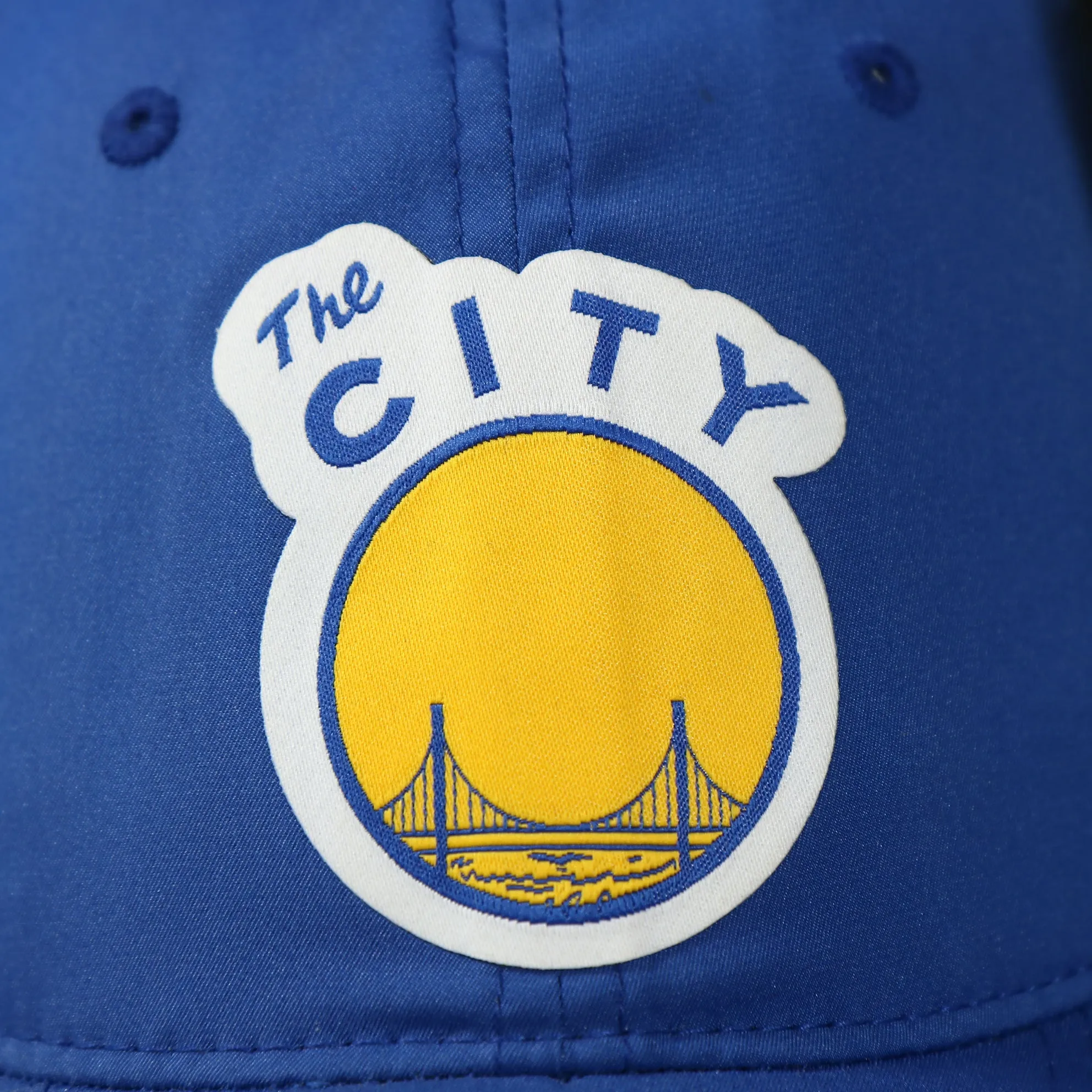 Golden State Warriors Dry Poly Blue Dad Hat