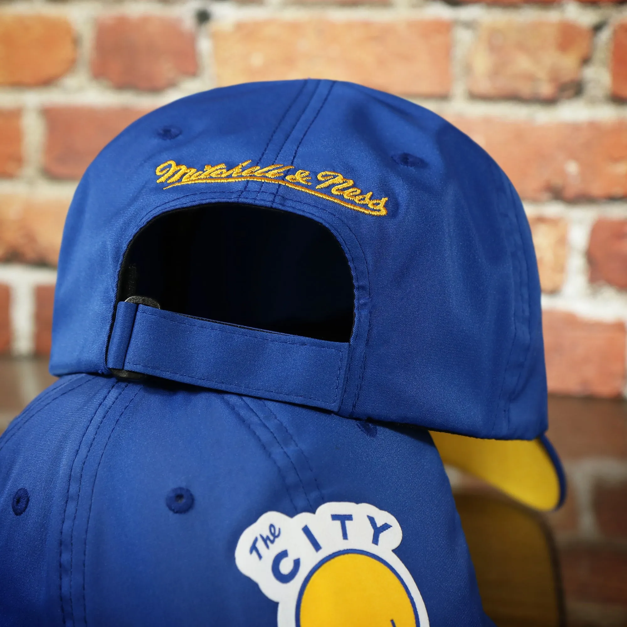 Golden State Warriors Dry Poly Blue Dad Hat