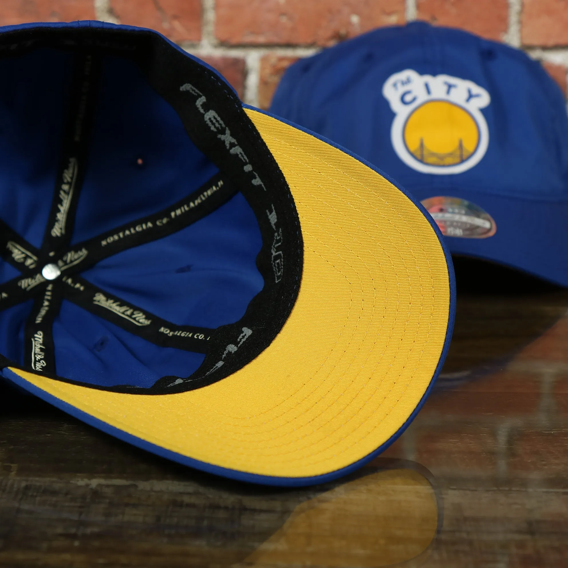 Golden State Warriors Dry Poly Blue Dad Hat