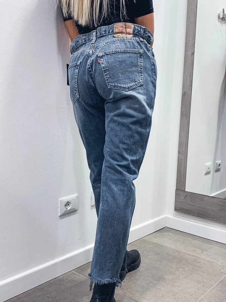 Jeans lunghi Levi's Vintage a caramella blu