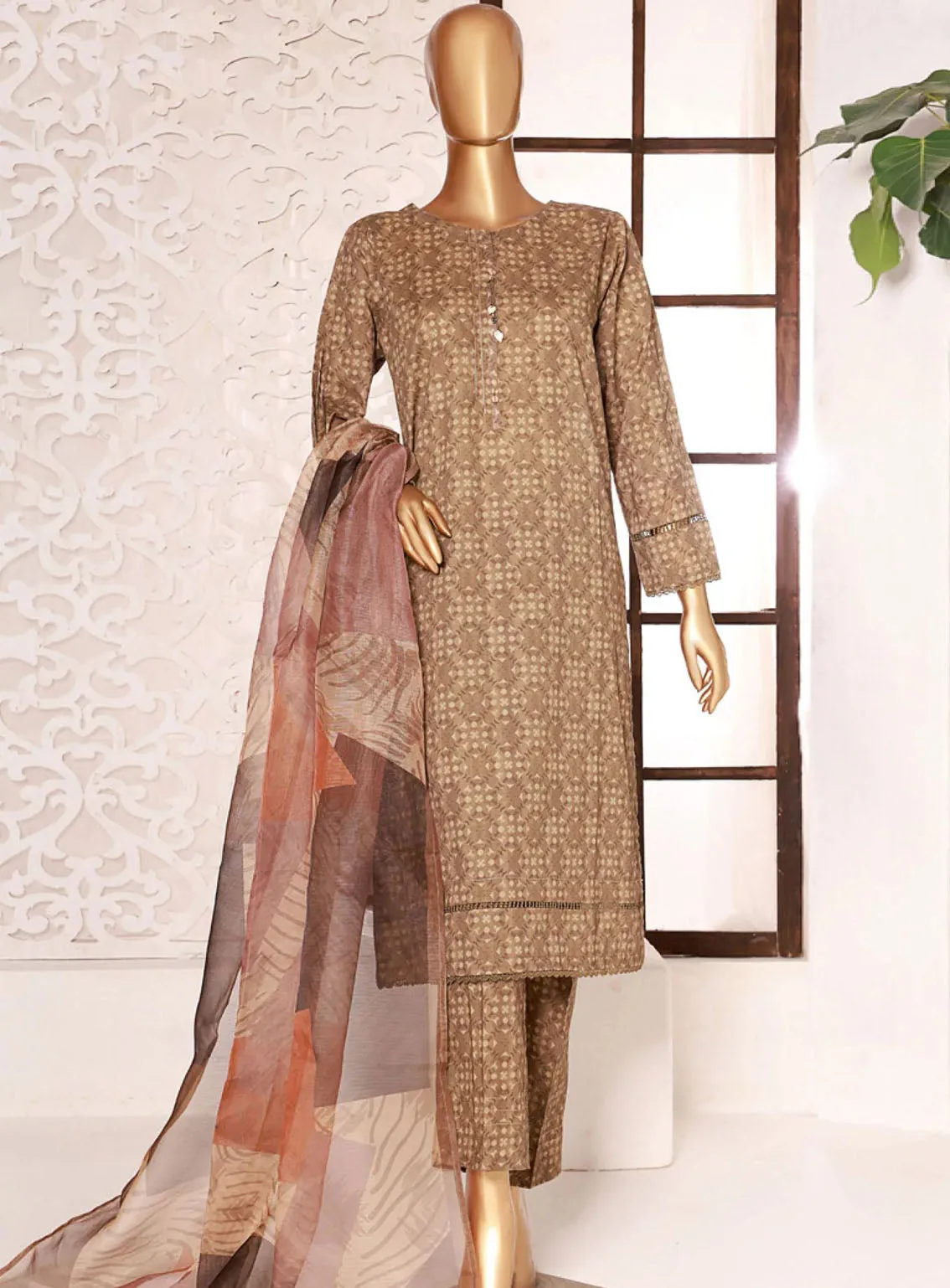 Kaavish By HZ Textile Printed Co-Ords Lawn Stitched Suit - HZ24KPL D-405