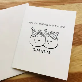 Karen Sue Studios - Happy Birthday Dim Sum